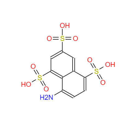 CAS：17894-99-4，1-萘胺-4,6,8-三磺酸 
